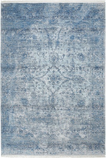 Dywan Laos Arabeska 160 x 230 cm niebieski