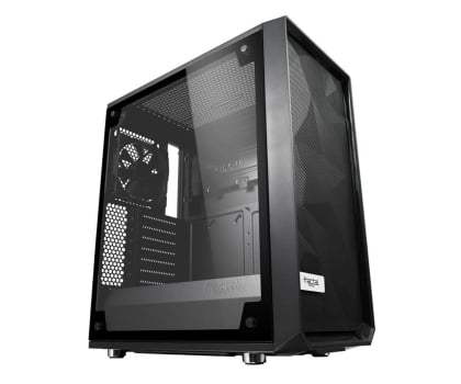 Fractal Design Meshify C Blackout Tempered Glass czarna (FD-CA-MESH-C-BKO-TGL)