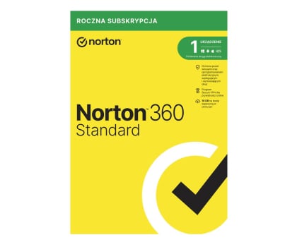 NortonLifeLock 360 Standard 1st. 12m ESD - wyślemy Ci klucz, gdy dostaniemy płatność
