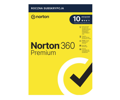 NortonLifeLock 360 Premium 10st. 12m. ESD - wyślemy Ci klucz, gdy dostaniemy płatność
