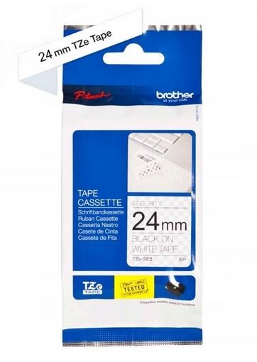Brother Taśma 24mm Security Tape TZESE5