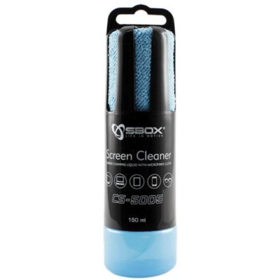 SBOX Zestaw czyszczący SBOX do ekranów CS-5005B 150 ml