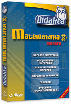 Oprogramowanie Didakta Matematyka 2 - Algebra