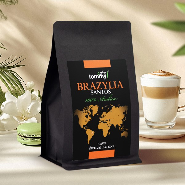 Kawa Brazylia Santos 17/18 Guaxupe ziarnista