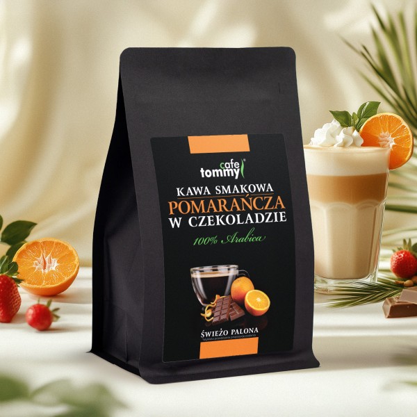 Tommy Cafe Kawa smakowa Czekolada- Pomarańcza KSCZP150