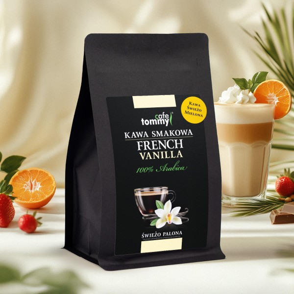 Tommy Cafe Kawa smakowa French Vanilla mielona KSFV150M
