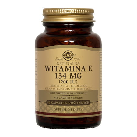 Solgar Naturalna Witamina E134 50 szt.