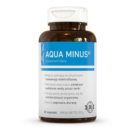 AMC PHARMA LIMITED Aqua Minus 60 kapsułek Suplement diety