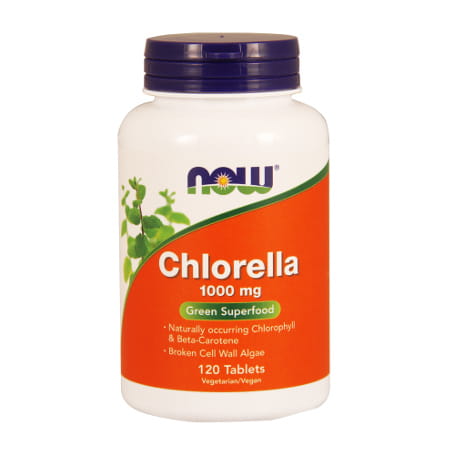 Now Foods Foods Chlorella 1000 mg/120 tabletek TT000400