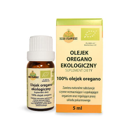 Medi-Flowery Olejek oregano BIO 100% 5 ml TT000013