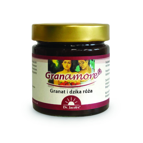 DR JACOBS GranAmore syrop granat i dzika róża 260g