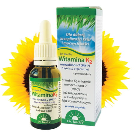 DR. JACOBS POLAND RADOSŁAW ARASZKIEWICZ Witamina K2 Krople 20 Ml