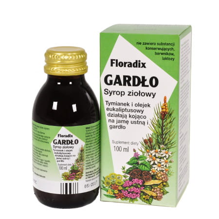 FLORADIX ZIOŁO-PIAST FLORADIX GARDŁO 100ML