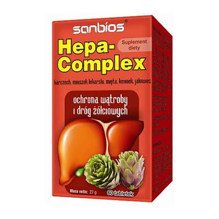 Sanbios Hepa-Complex 60 tab.