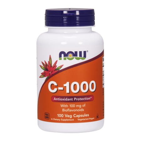 Witamina C (C-1000) - 100 kapsułek Now Foods