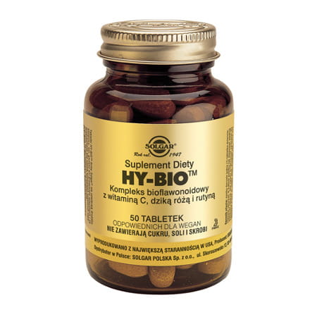 Solgar HY-BIO 50 tabletek