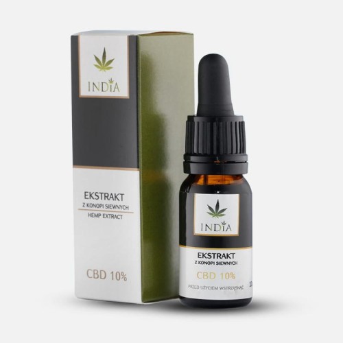 India INDIA EKSTRAKT Z KONOPI CBD 10ML 10%