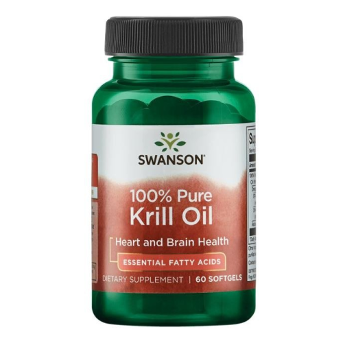 SWANSON Olej z kryla antarktycznego 60 kaps. Suplement diety SWE059