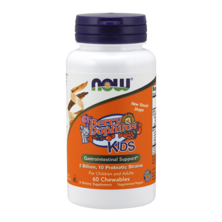 Now Foods Berry Dophilus KIDS 60 tabl. do ssania TT000722