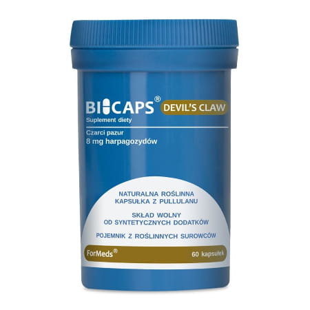 ForMeds Bicaps Diabelski pazur Devil's Claw 60 kapsułek