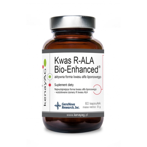 KENAY Kwas R-ALA Bio-Enhanced kwas alfa-liponowy x 60 kaps Kenay