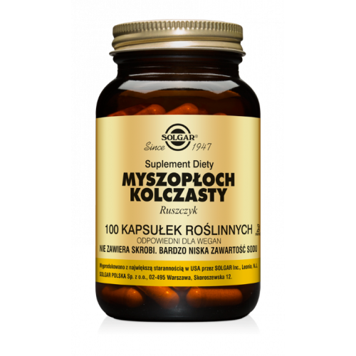 Solgar Myszopłoch Kolczasty 100kaps