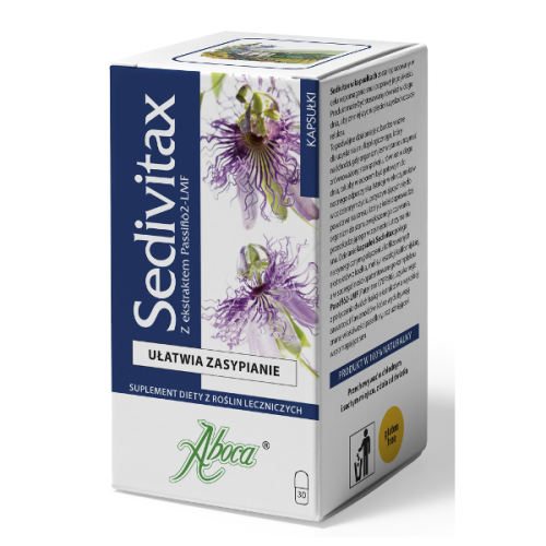 Aboca Sedivitax - 30 kapsułek 03728