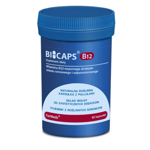 ForMEDS BIOCAPS B12 Witamina B12 60 kapsułek