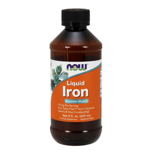 Now Foods Foods Foods Iron Liquid 237 ml