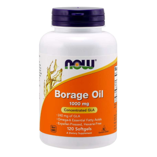 Now Foods NOW Borage Oil 1000mg 120caps