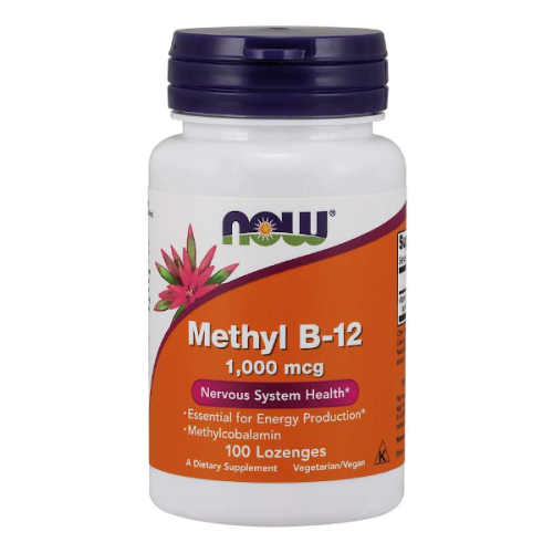 Now® Foods NOW Metyl B12, 1000 ug, 100 pastylek do ssania
