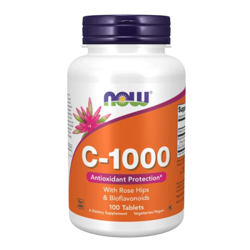 Now Foods NOW C-1000 With Rose Hips&Bioflavonoids 100tabs