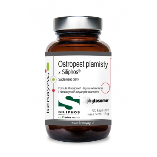 Kenay Ostropest plamisty z Siliphos (60 kapsułek) AA63-358CF