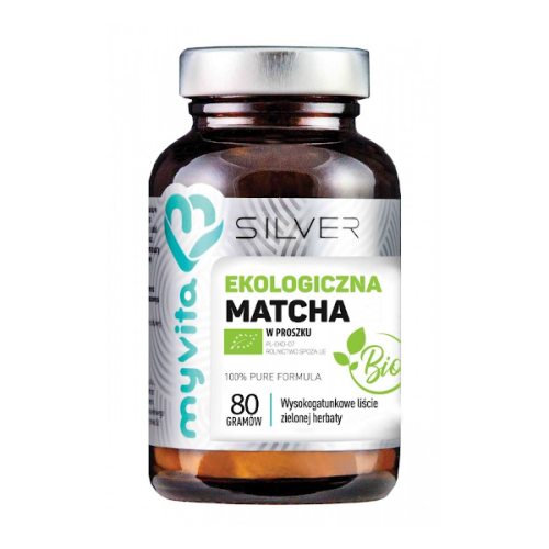 MYVITA MYVITA SILVER EKOLOGICZNA MATCHA PROSZEK BIO 80G