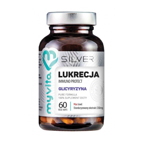 MyVita Silver Lukrecja glicyryzyna 60 kap