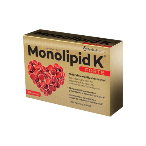 XENICO PHARMA Xenicopharma Monolipid K 30 Kaps. FORTE