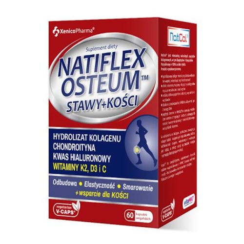 XENICOPHARMA XENICOPHARMA NATIFLEX OSTEUM 60 KAP