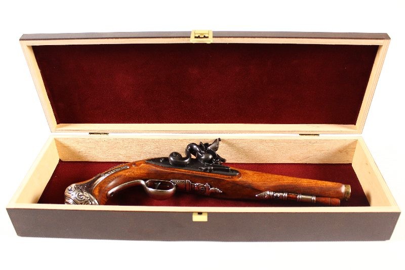 Denix replika pistolet gen. washingtona w pudełku model 1228+P01