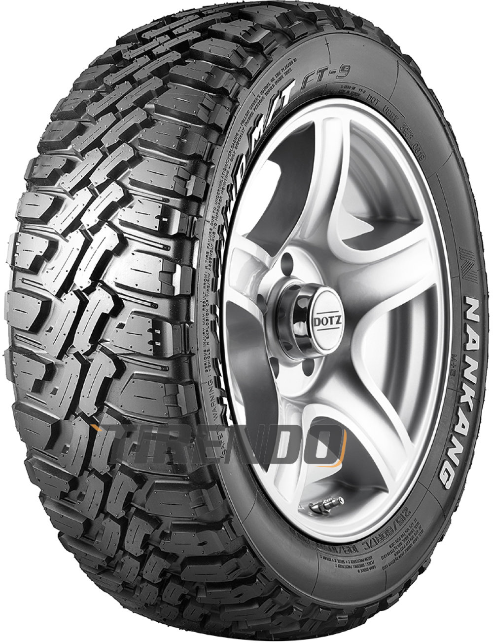 Nankang FT-9 M/T 215/60R17 109/107Q