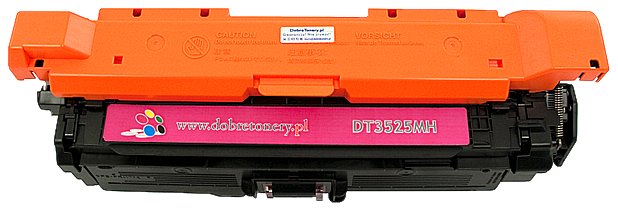 Toner zamiennik DT3525MH do HP Color LaserJet CP3525 CP3530 CM3530, pasuje zamiast HP CE253A 504A Magenta, 7000 stron