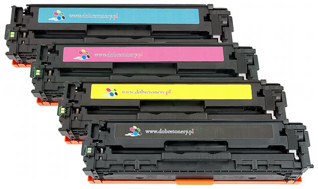 Komplet tonerów zamienników DT131KPLH do HP LaserJet Pro 200 Color M251 M251n M251nw M276 M276n M276nw, pasuje zamiast HP CF210X 131X CF210A 131A CF211A CF212A CF213A CMYK, 2400/1800 stron