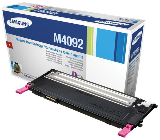 Oryginał Toner Samsung do CLP-31x, CLX-317x | 1 000 str. | magenta