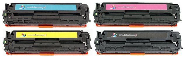 Komplet tonerów zamienników DT731KPLC do Canon i-SENSYS LBP7100 LBP7100cn LBP7110 LBP7110cw MF623 MF623cn MF628 MF628Cw MF8230 MF8230cn MF8230cw MF8280, pasuje zamiast Canon CRG731B CRG731BH CRG731H 6273B002 6272B002 6271B002 6270B002 6269B002 CMYK, 2400/1500 stron