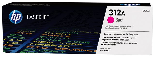 Oryginał Toner HP 312A do Color Laser Pro M476 | 2 700 str. | magenta