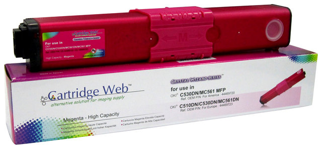 Toner Cartridge Web Magenta OKI C510 zamiennik 44469723, 5000 stron