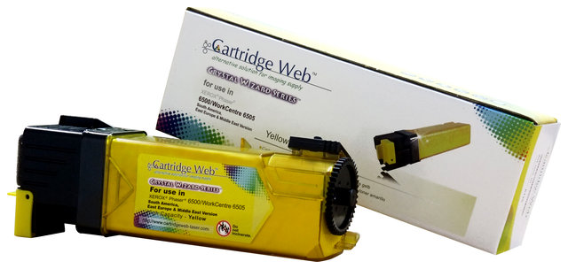 Toner Cartridge Web Yellow Xerox 6500 zamiennik 106R01603, 2500 stron