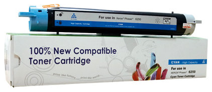 Toner Cartridge Web Cyan Xerox 6250 zamiennik 106R00672, 8000 stron