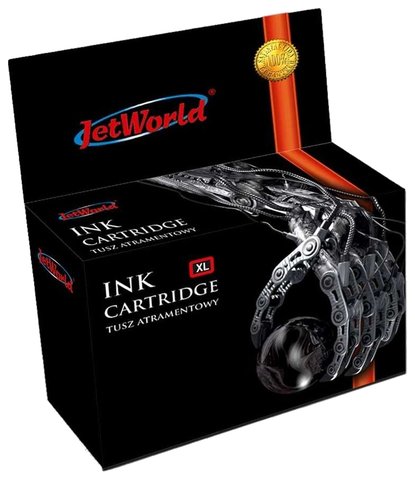 Tusz JetWorld  Black EPSON T1281 zamiennik C13T12814010, 16