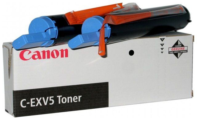 Oryginał Zestaw dwóch tonerów Canon CEXV5 do iR-1600/1610/2000/2010 | 2 x 440g | czarny black