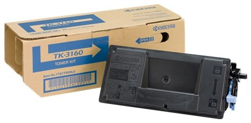 Oryginał Toner Kyocera TK-3160 do ECOSYS P3045n/ P3055 | czarny black 1T02T90NL0 | 12500str